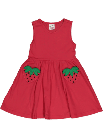 Strawberry Red Knit Dress