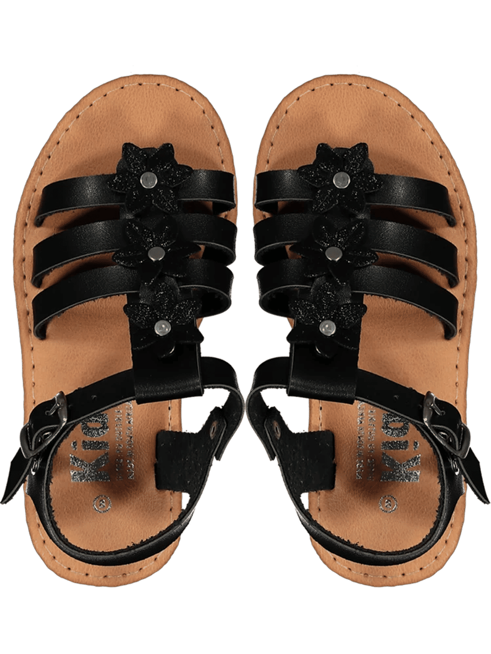 Black Strappy Sandals