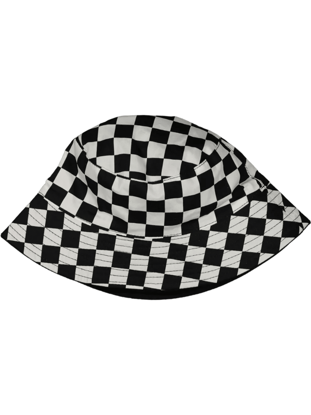 Check Reversible Bucket Hat