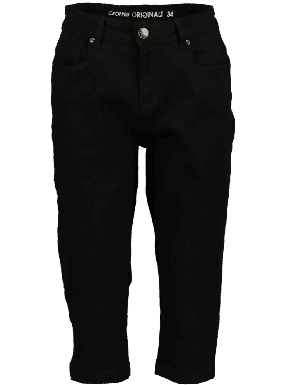 Black Capri Denim Pants