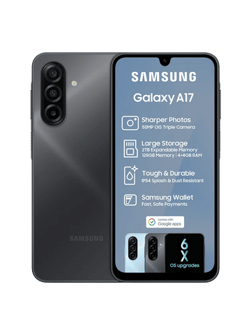 Samsung Galaxy A17 128GB Dual Sim Black