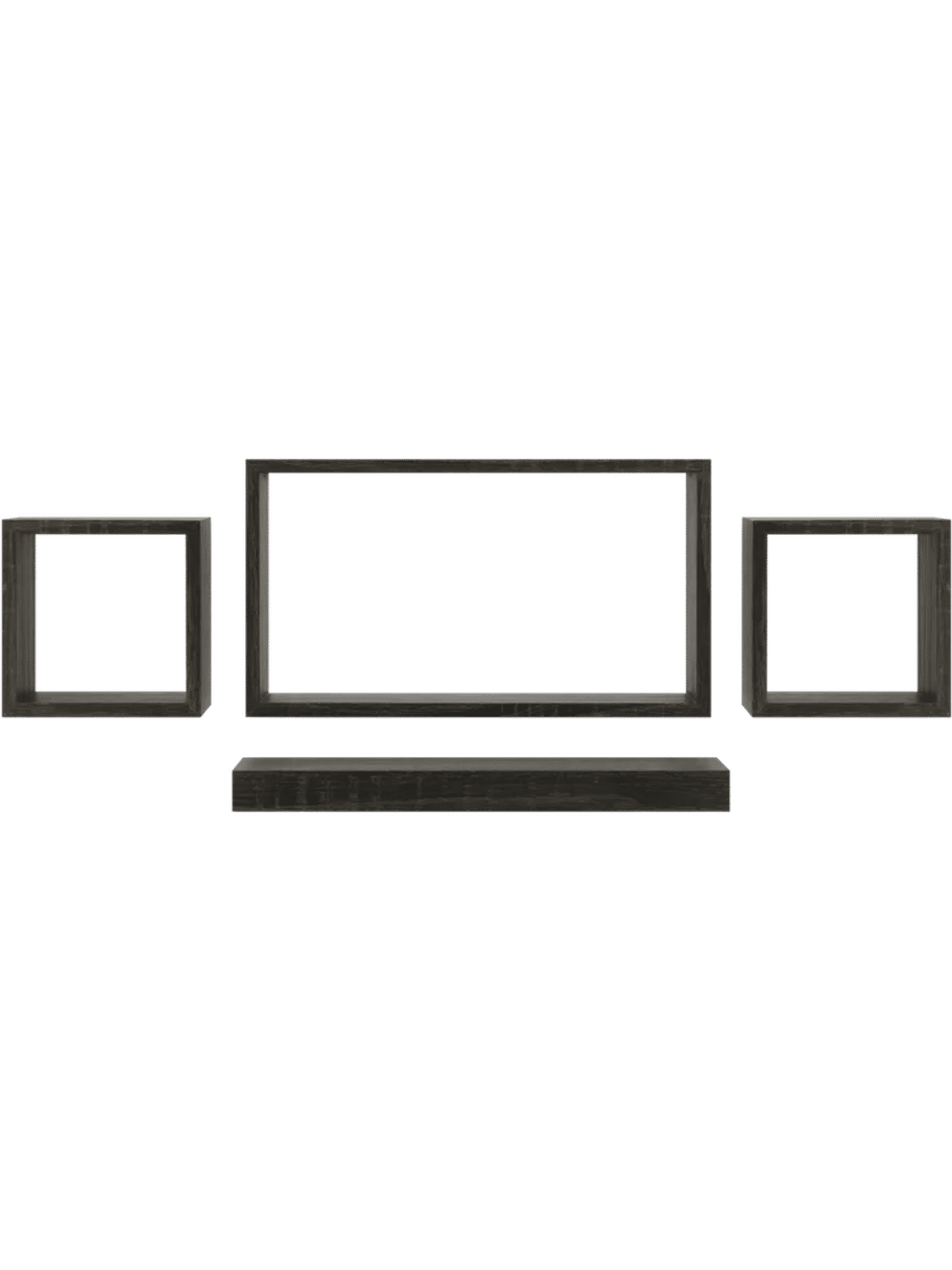 4 Piece Box Shelf Set