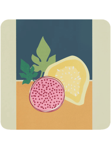 Fruit Pattern Coasters