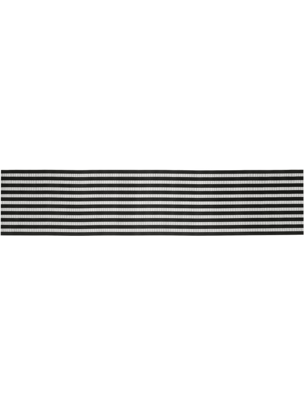 Black Textilene Table Runner
