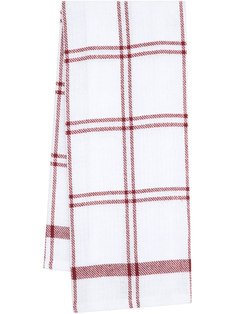 Red Honeycomb Dishcloth