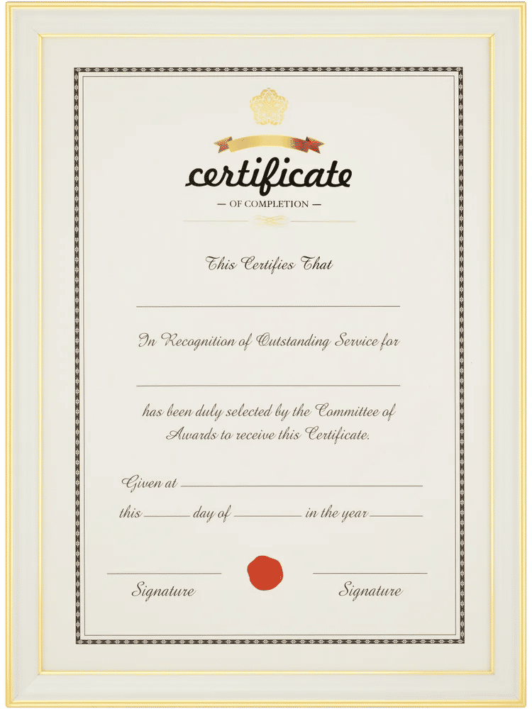 Certificate Photo Frame (3)