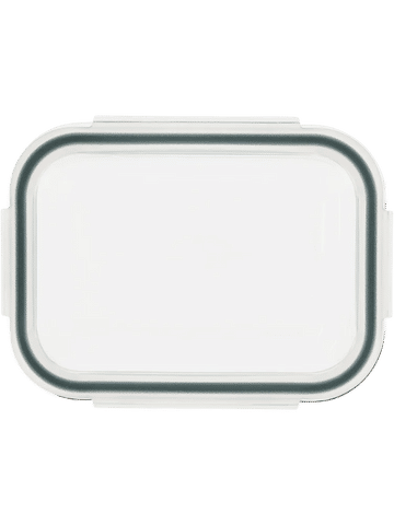 Glass Container With Clip-On Lid 630ml