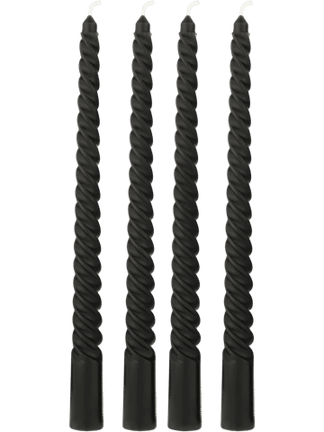 4 Pack Spiral Dinner Candles