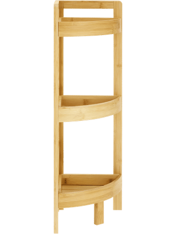 3 Shelf Bamboo Corner Caddy
