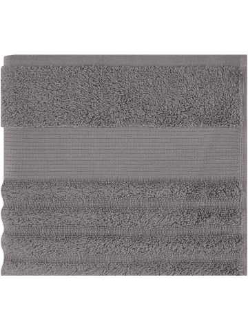 Charcoal Ripple Zero Twist Hand Towel