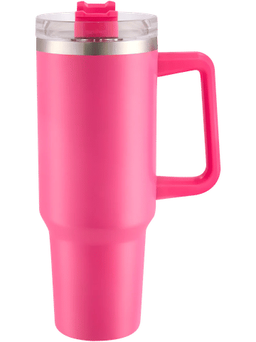 Pink Stainless Steel Drinking Bottle 1 Litre