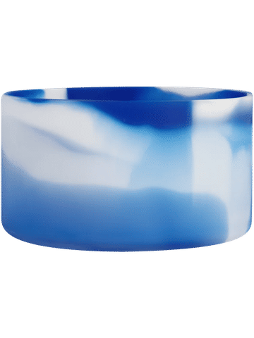 Blue Silicone Tumbler Glass Holder