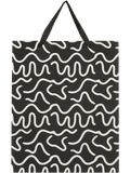 Blue Geometric And Squiggle Gift Bag (1)