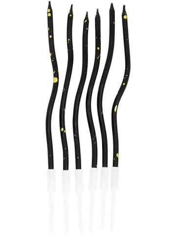 6 Piece Swirl Candles