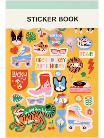 6 Sheet Sticker Book