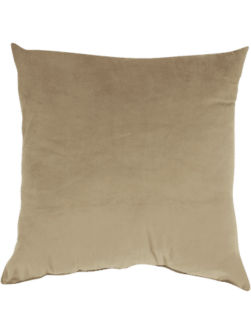 Natural Faux Suede Scatter Cushion 45x45cm