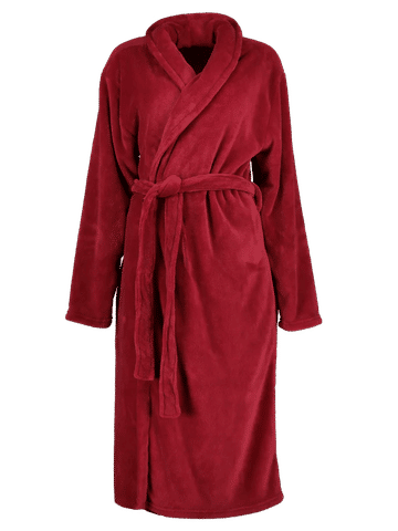 Red Fleece Gown