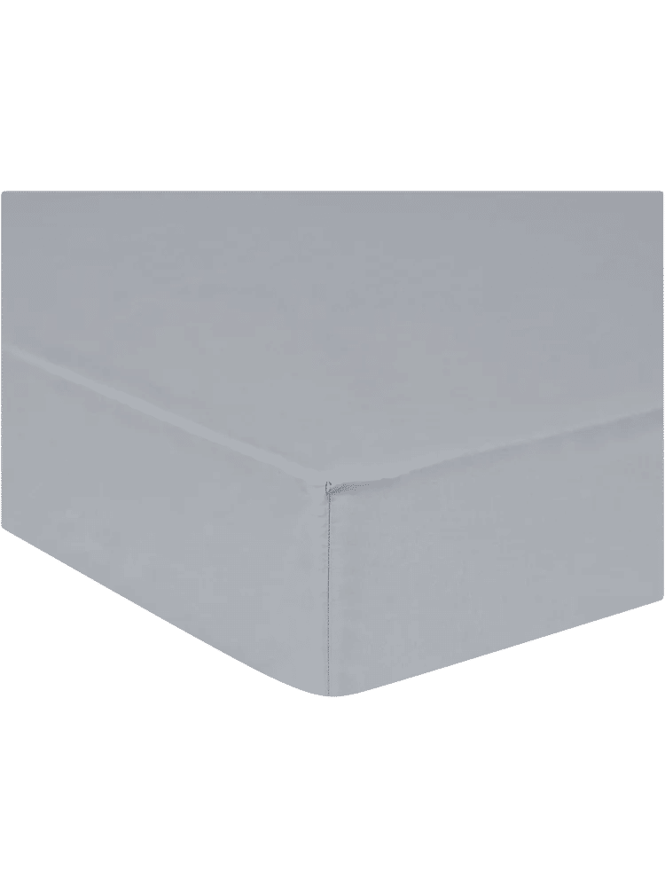 Double Bed Cotton Rich Percale Fitted Sheet (1)