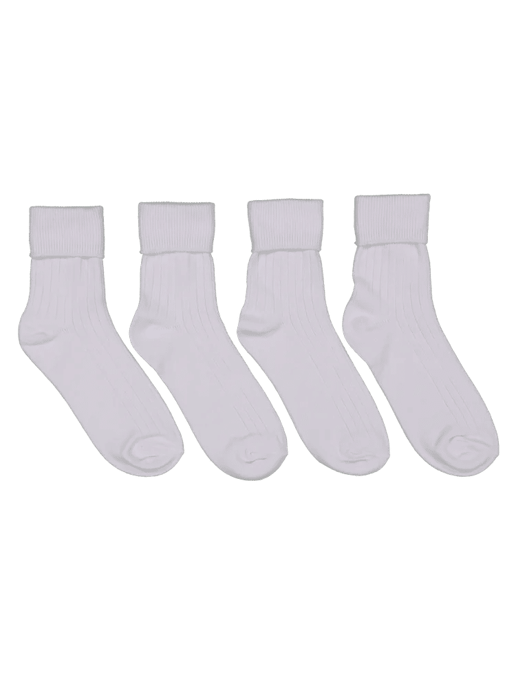 2 Pack  Girls White Anklet