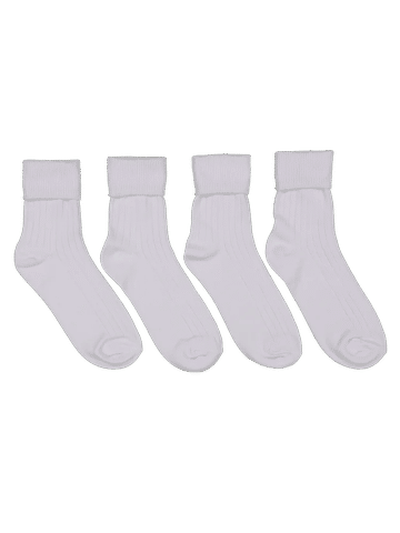 2 Pack  Girls White Anklet