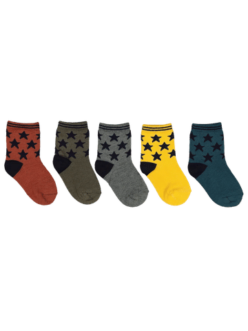 Baby Boys 5-Pack Socks