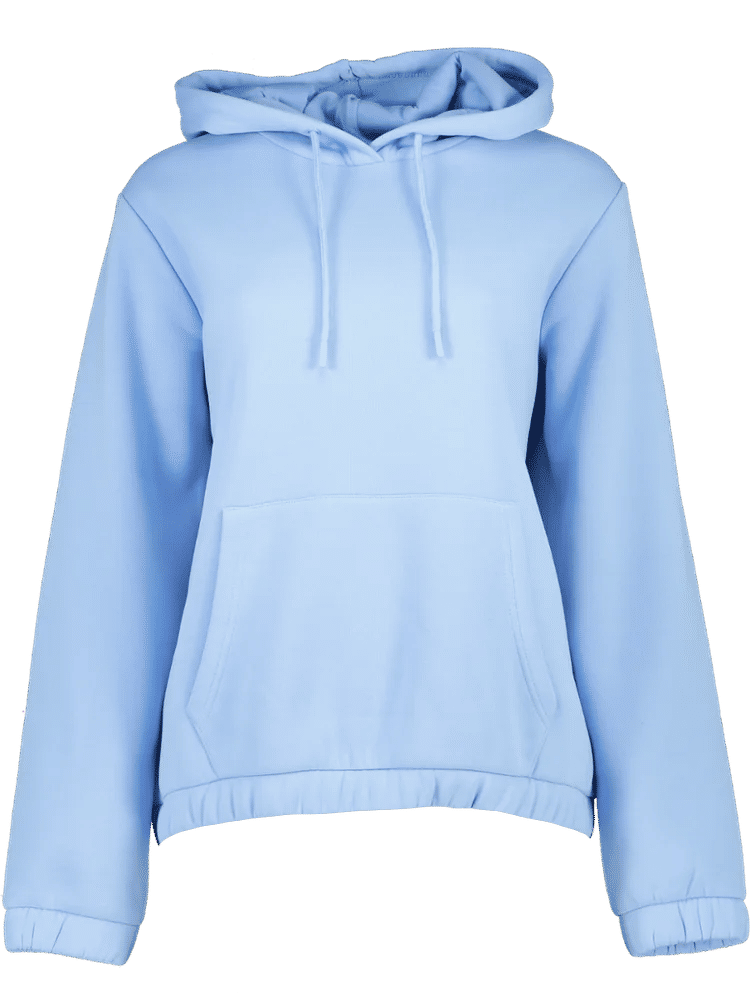 Plain Pullover Hoodie