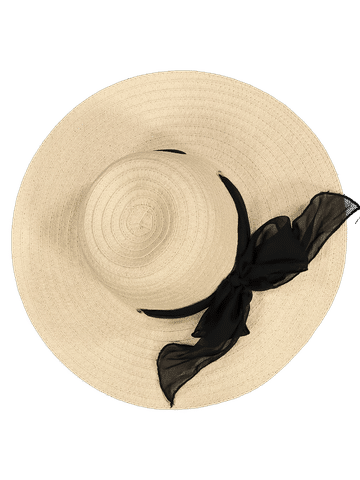 Wide Brim Hat Beige