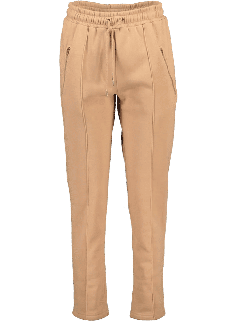 Beige Elasticated Waist Track Pants