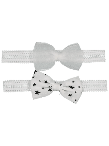 Baby Girls 2 Pack Headbands Dot