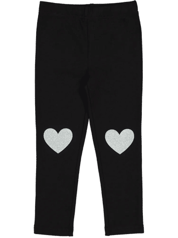 Black Printed Leggings