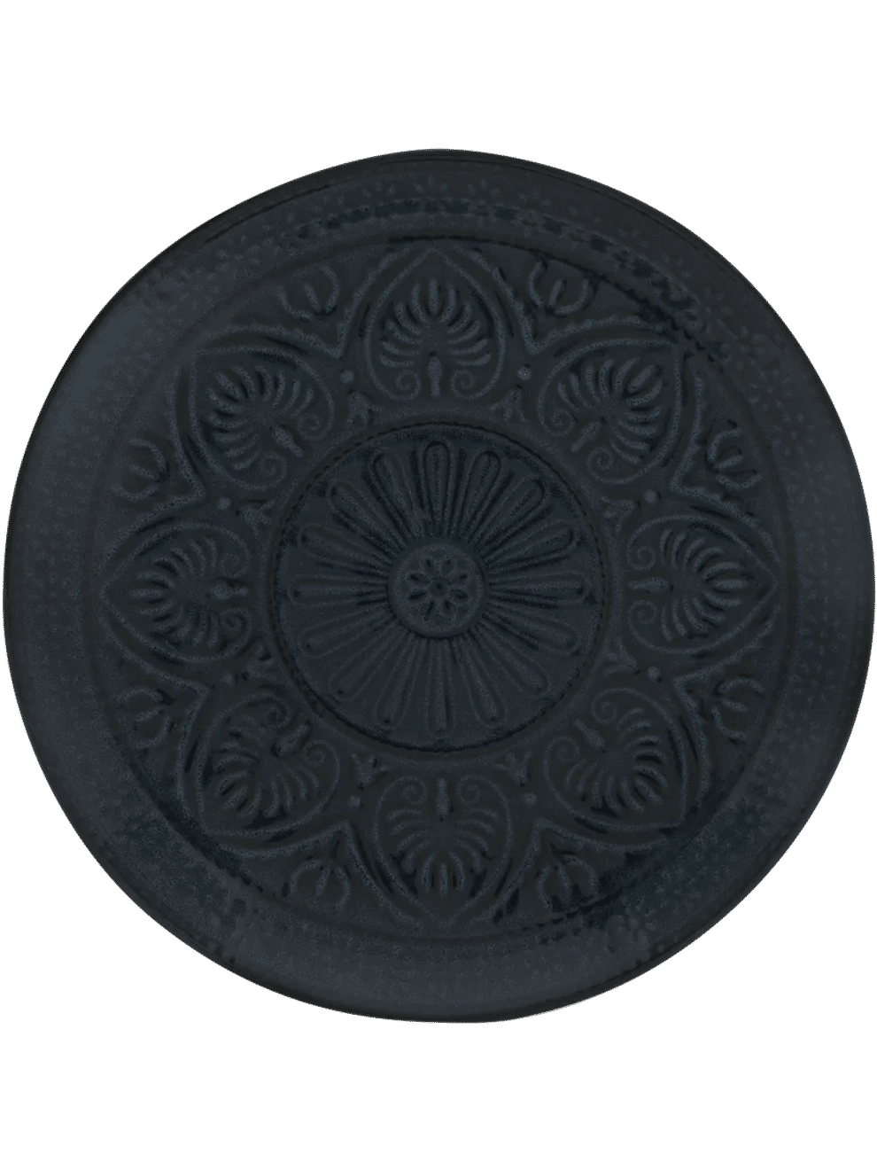 Flower Pattern Ceramic Dinner Plate 27cm