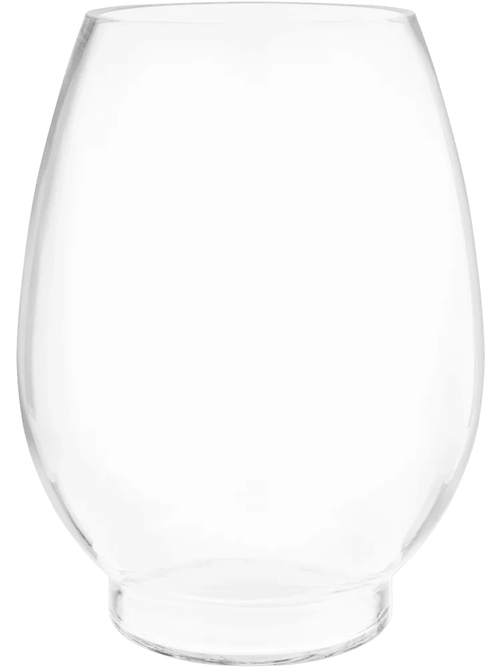Thick-Based Glass Vase 11x10cm