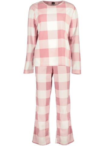 Check Pink Pyjama Set