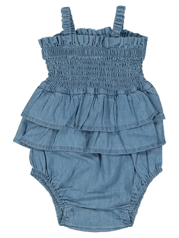 Denim Romper