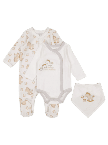 Babygrow And Bodyvest Set