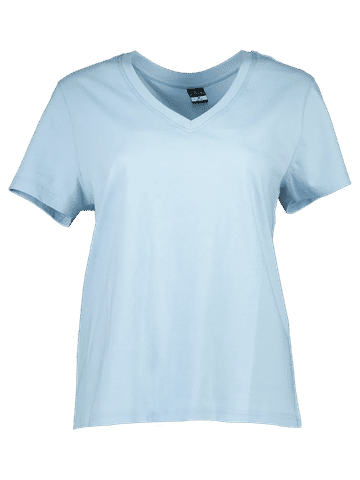 Plain Short Sleeve V Neck T-Shirt