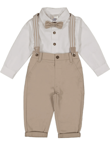 Long Sleeve Formal Shirt And Pants Set