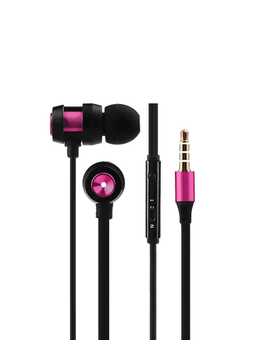 Volkano Alloy Earphones Purple