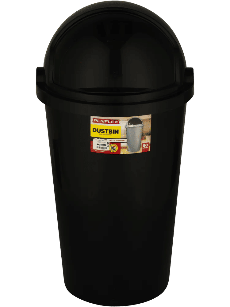 Plastic Dome Dust Bin 50l (1)