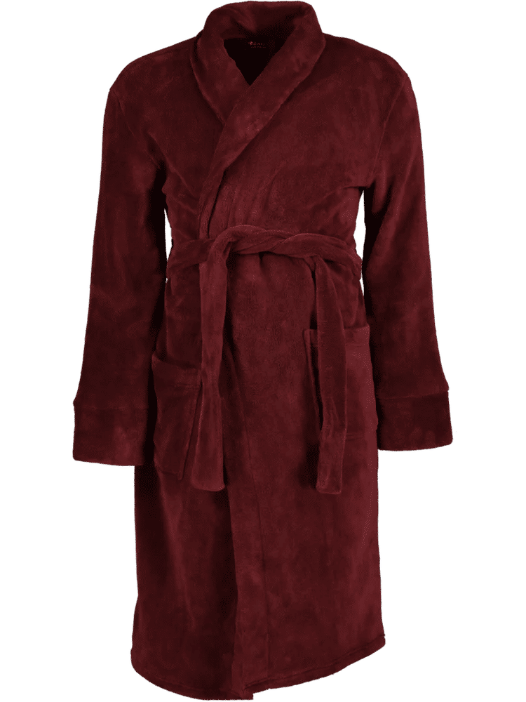 Maroon Fleece Gown