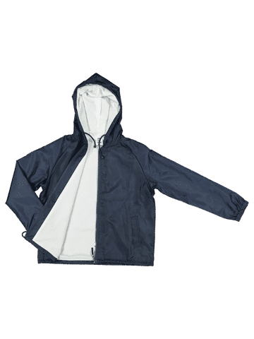 Navy School Rain Jacket