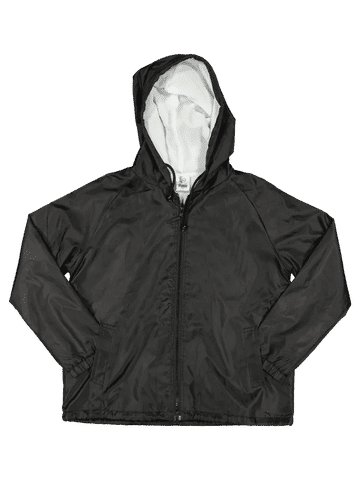 Black School Rain Jacket