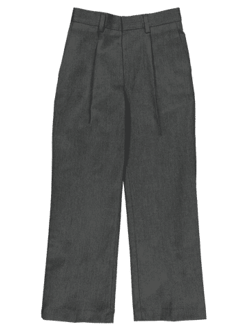 Boys Grey School Pants