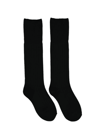 Boys Black School Hose Socks