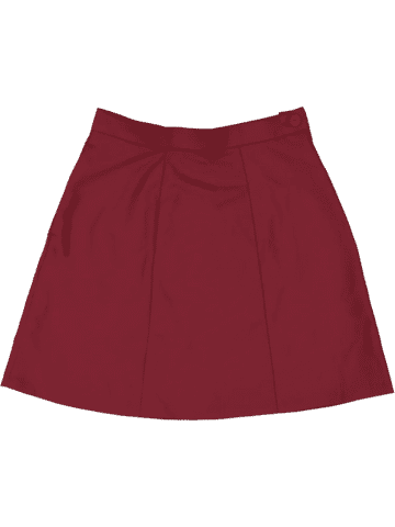Maroon School Skirt
