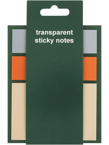 Transparent Sticky Notes