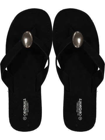 Black Flip Flops