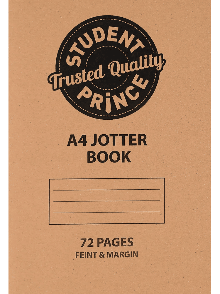 A4 Jotter Book 72 Page