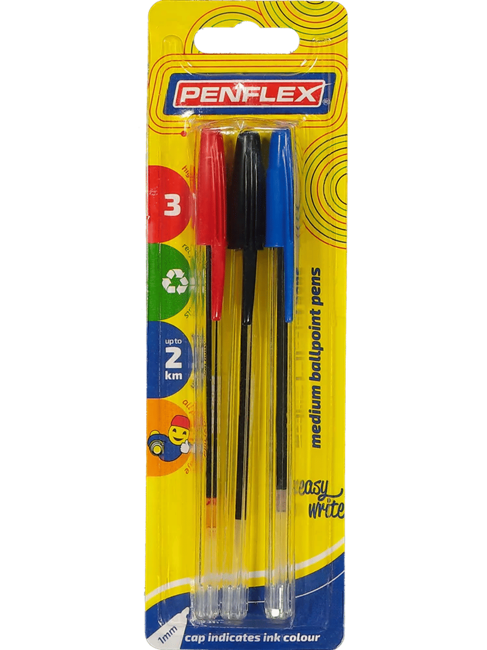 3 Piece Penflex Pens