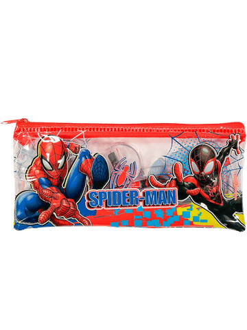 5 Piece Spiderman Pencil Bag Set